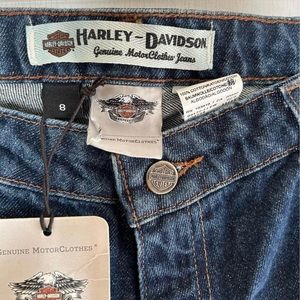 2011-12 Harley Davidson Size 8 women’s bootcut jeans BNWT vintage